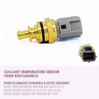 Coolant Temperature Sensor for Ford MONDEO MA MB MC MD 2.0 2.3 ECOBOOST &amp; DURATEC 2007-ON